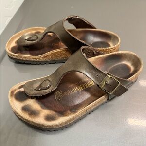 Birkenstock Gizeh Birkenstock Flor Sandal Thing Slides Women’s 36